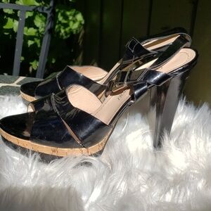 Gastone Lucioli Ankle Strap Platform Sandals